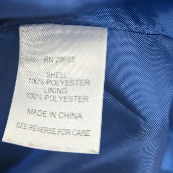 Pendelton Blue Midi Dress Fit and Flare Lined Midi Dress Size 8 - Picture 12 of 13